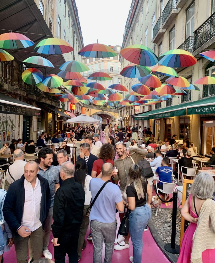 Lisbon Pink Street