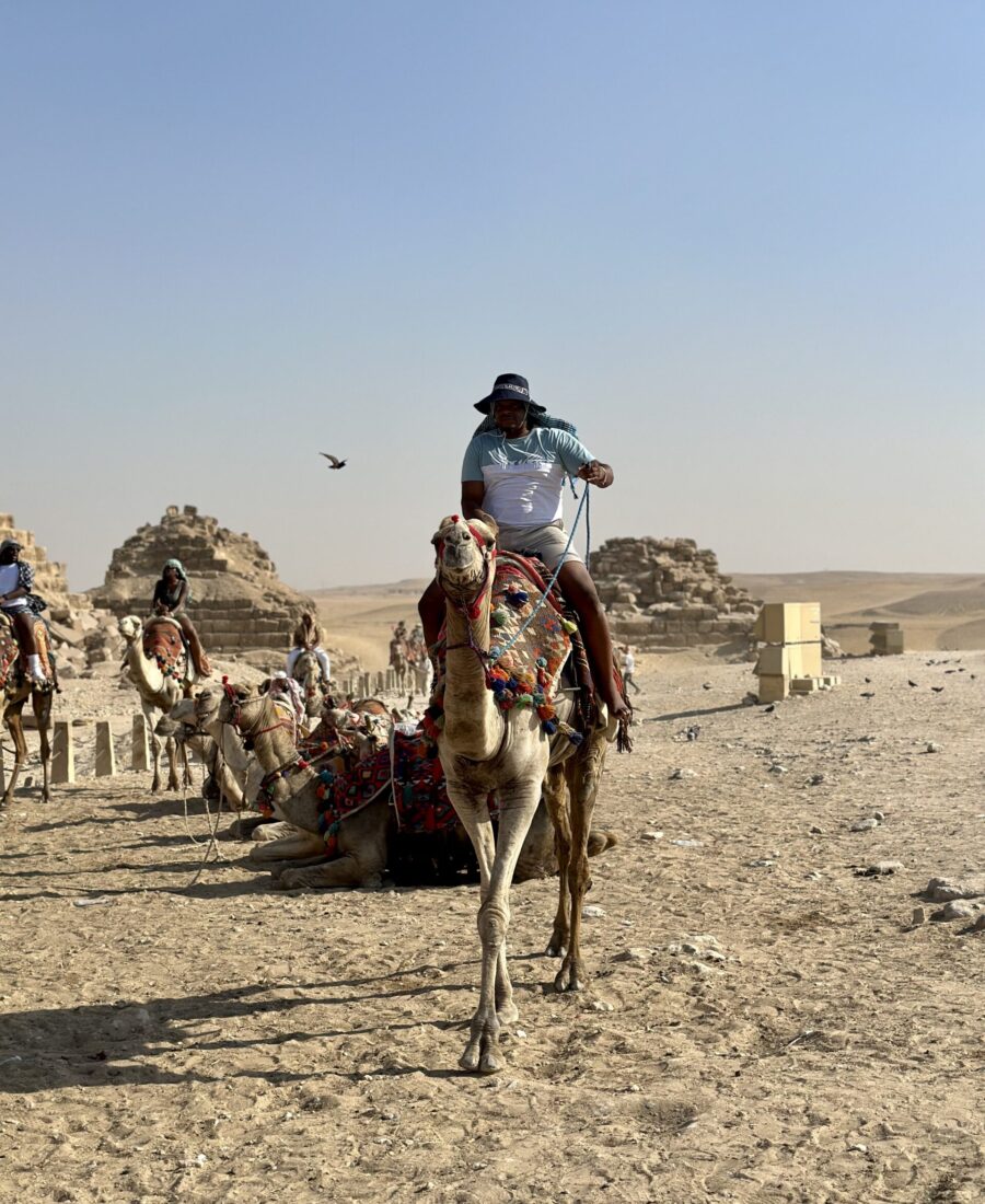 Camel Ride Pyramids