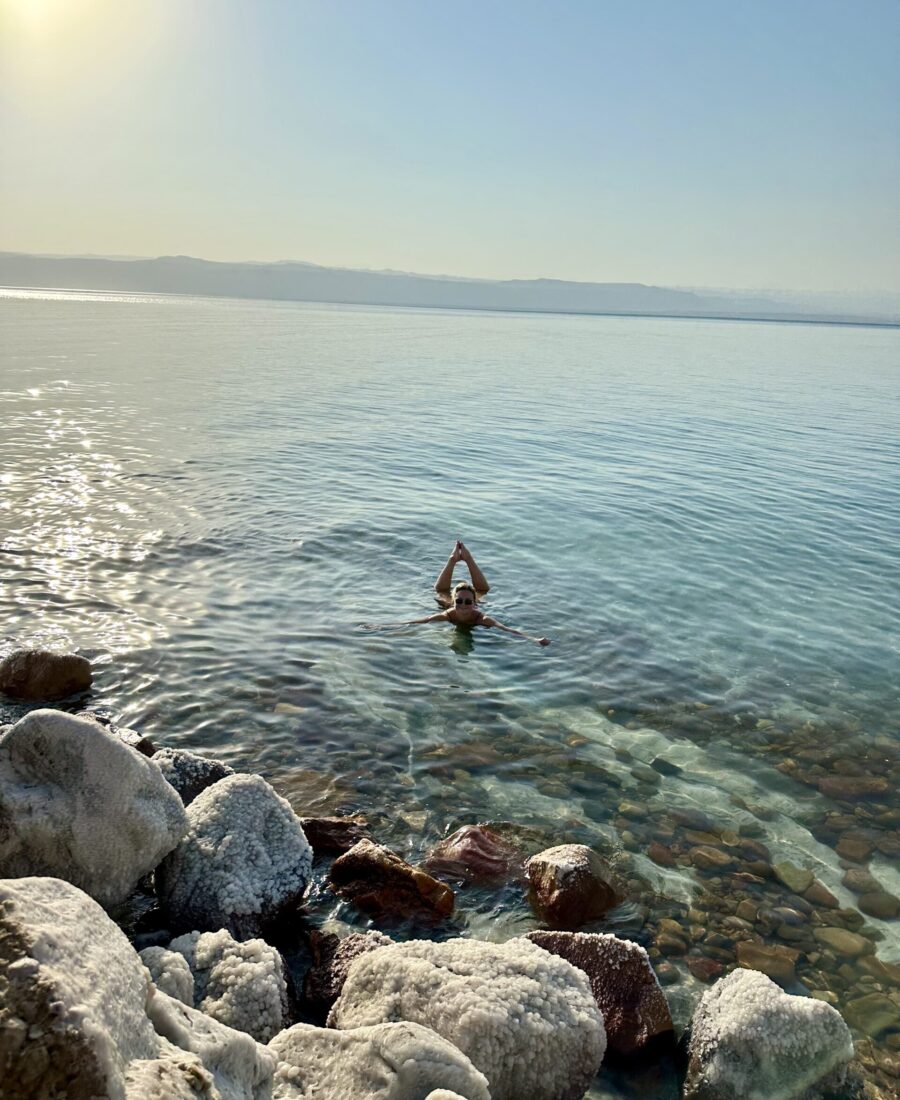 Floating In The Dead Sea