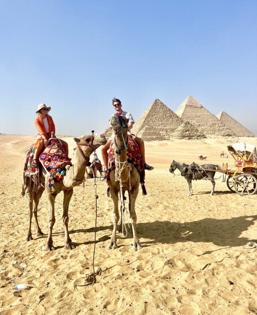 Camel Ride Pyramids