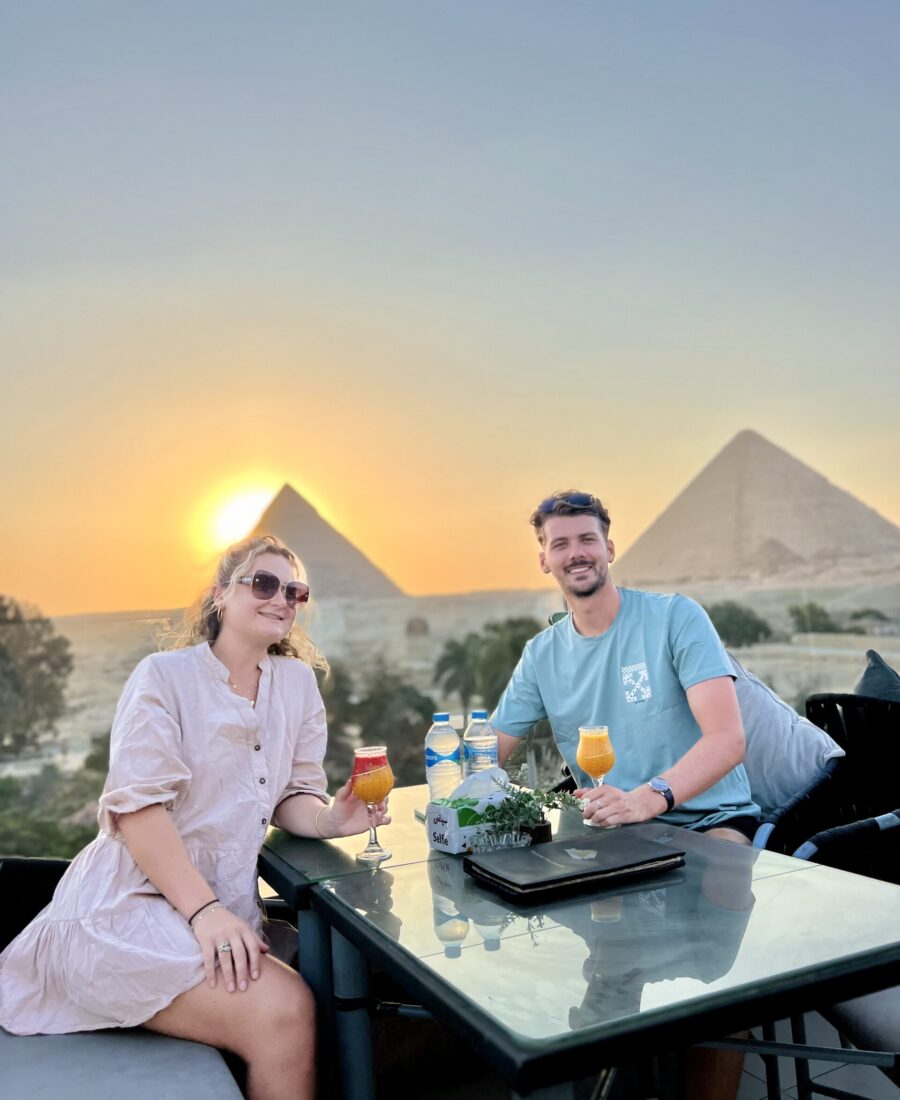 Hotel With Pyramids View