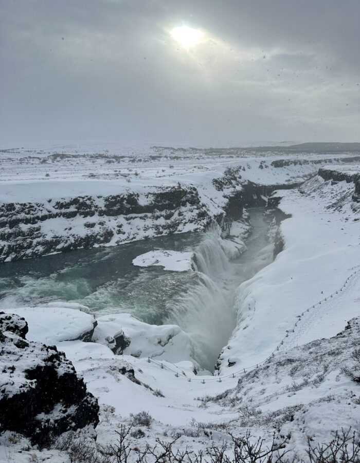 Gullfoss Waterfall