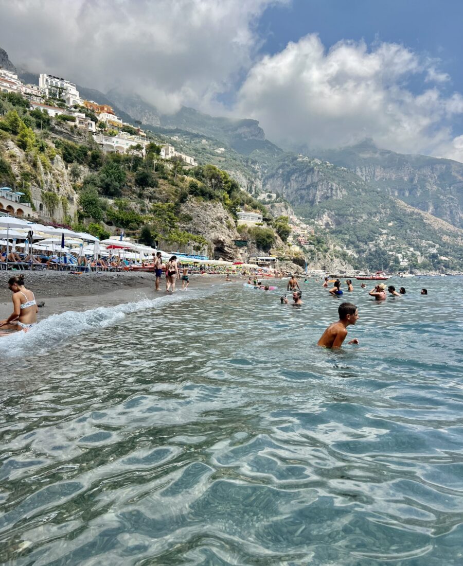 Swimming Amalfi