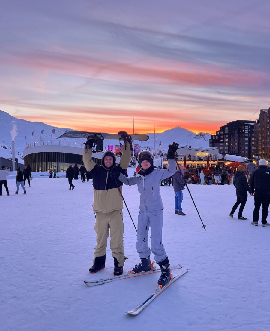 Val Thorens sunset